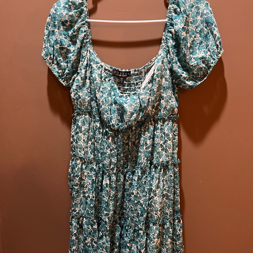 Floral Puff Sleeve Dress